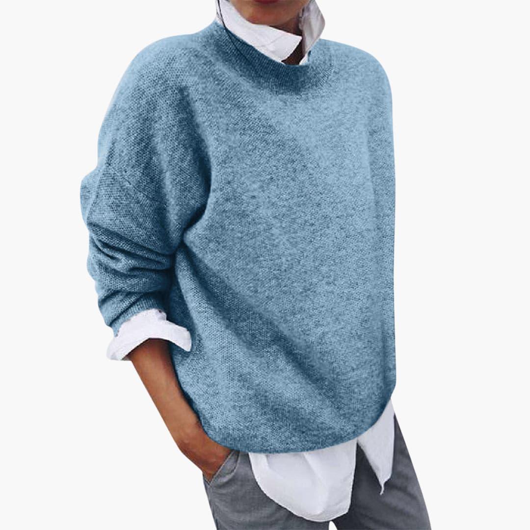 Elegant Wool Jumper - Cosy Everyday Knitwear for Women
