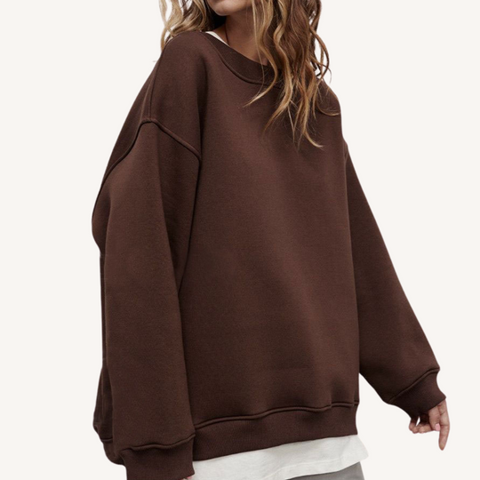 Haley | Oversized Fleece Sweatshirt