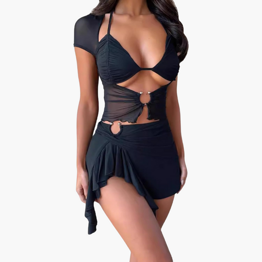 Cut Out Co-Ord Set - For Women’s Summer Beach Vibes