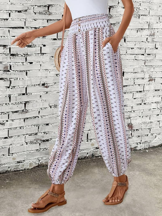 Ella - Boho Stretch Trousers