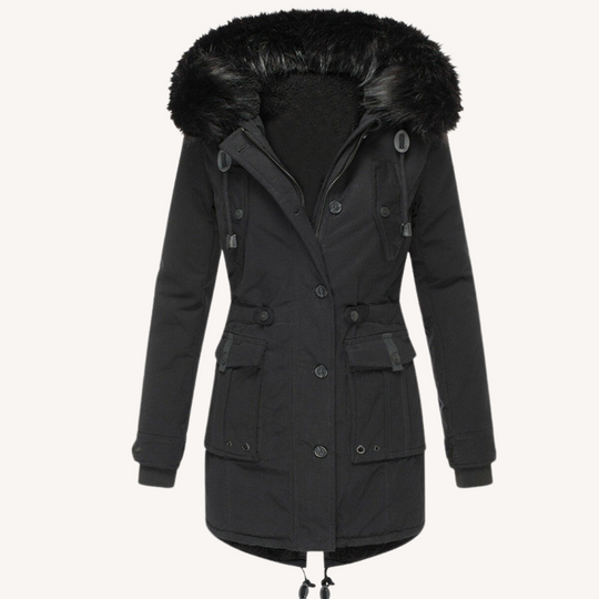 Pennie | Thickened Velvet Winter Coat