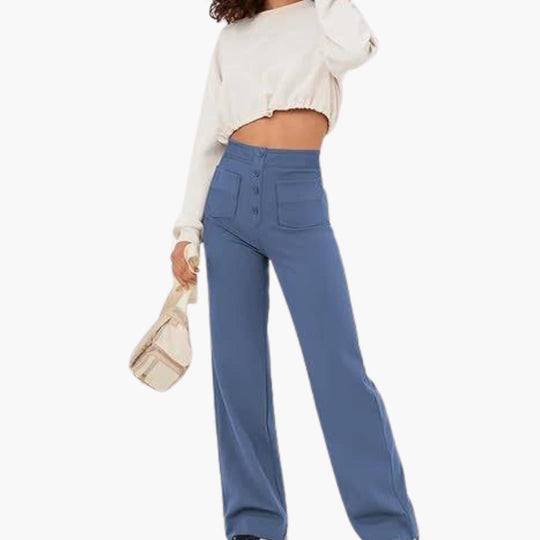 Elastic Waist Pants for Women - Comfy & Relaxed Fit
