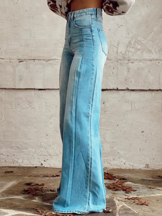 Julia™ | Vintage Retro Classic Wide-Leg Trousers