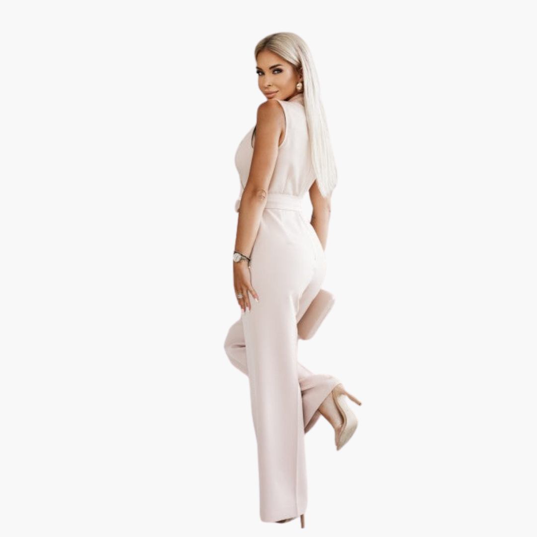 Elegant Sleeveless Jumpsuit for Women - Versatile & Stylish