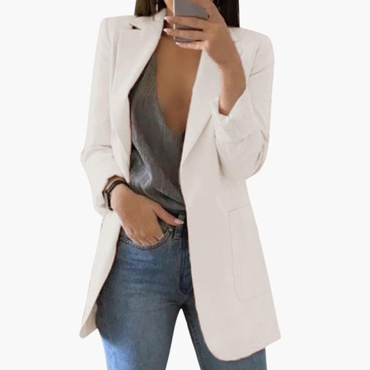 Tailored Formal Blazer for Women - Office Wear Essential