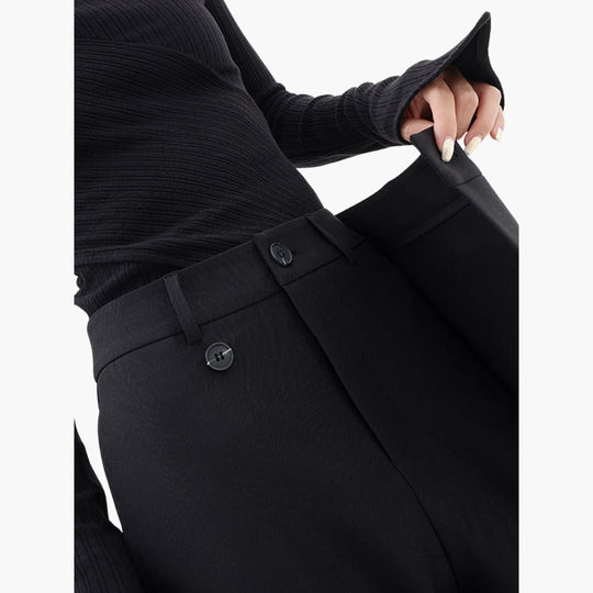 Comfortable Loose-Fitting Trousers for Women - Wide-Leg Design