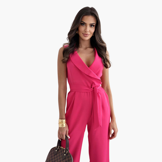Elegant Sleeveless Jumpsuit for Women - Versatile & Stylish