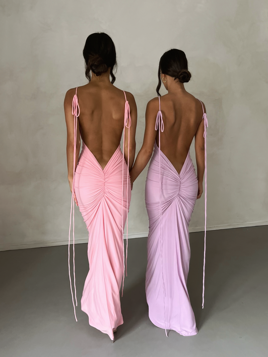 Alindra - Backless Maxi Dress