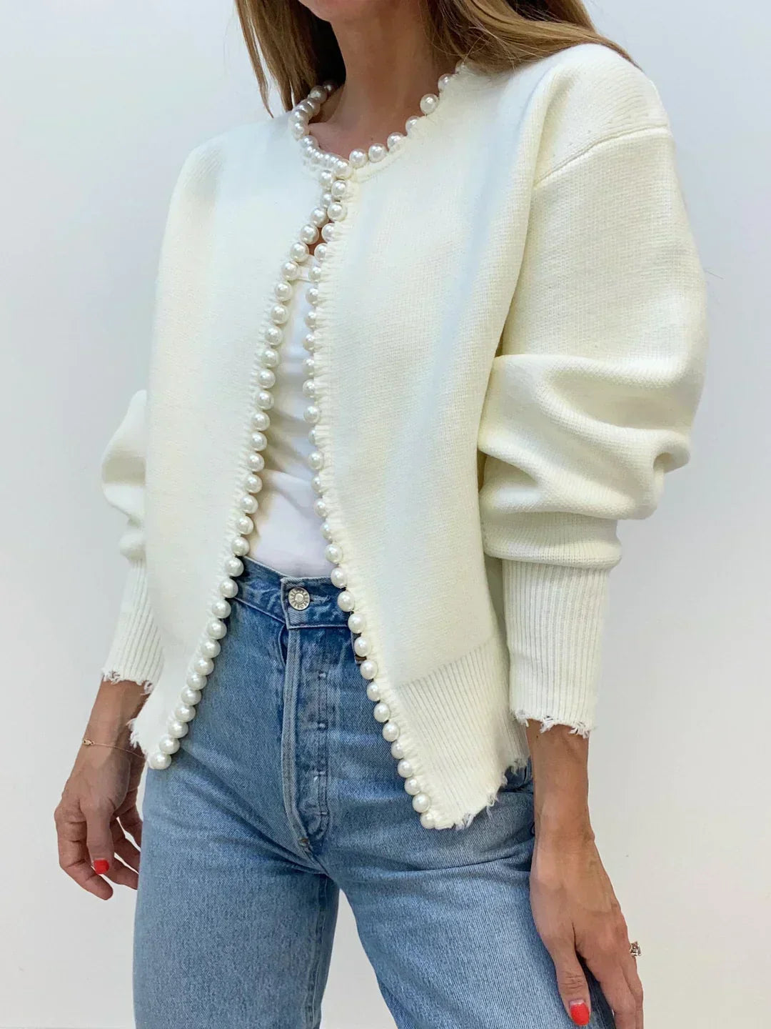 Kalina | Chic Pearl Cardigan