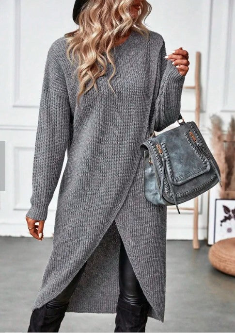 Leona | Knitted Maxi Sweater Dress