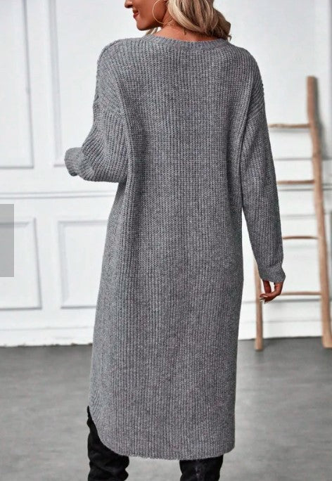 Leona | Knitted Maxi Sweater Dress