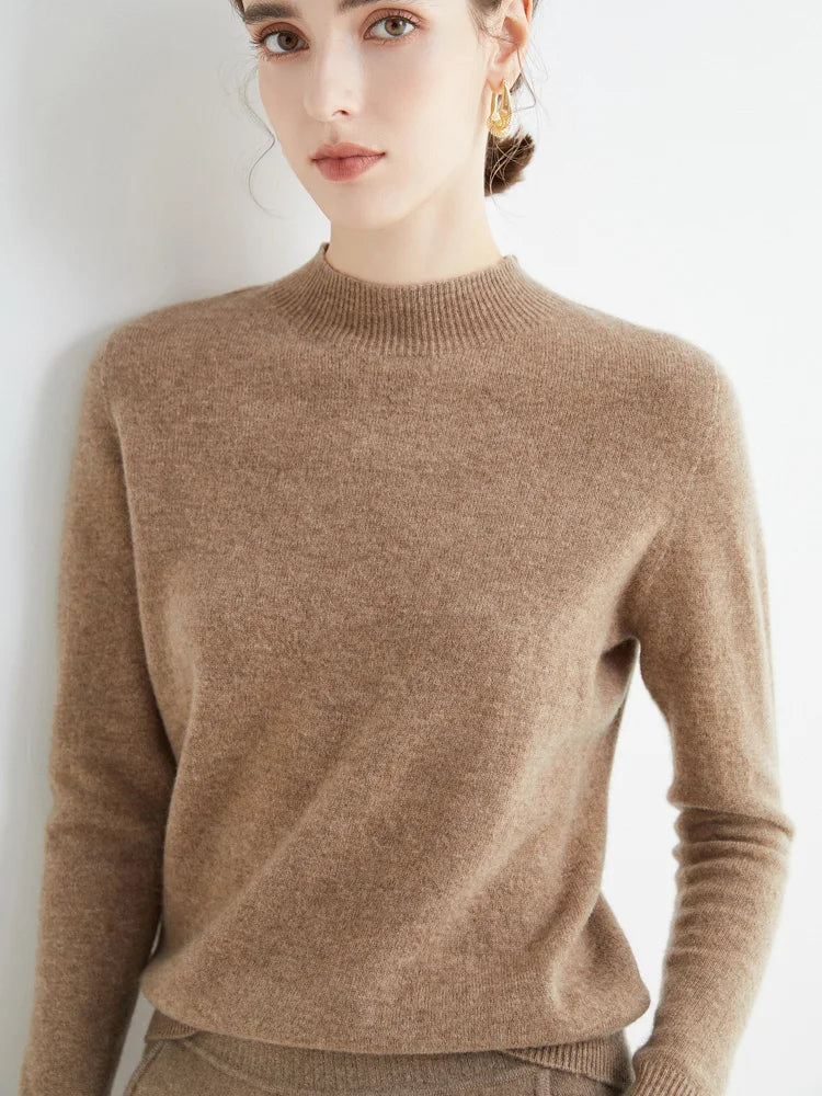 CARRIE | MOCK-NECK SWEATER