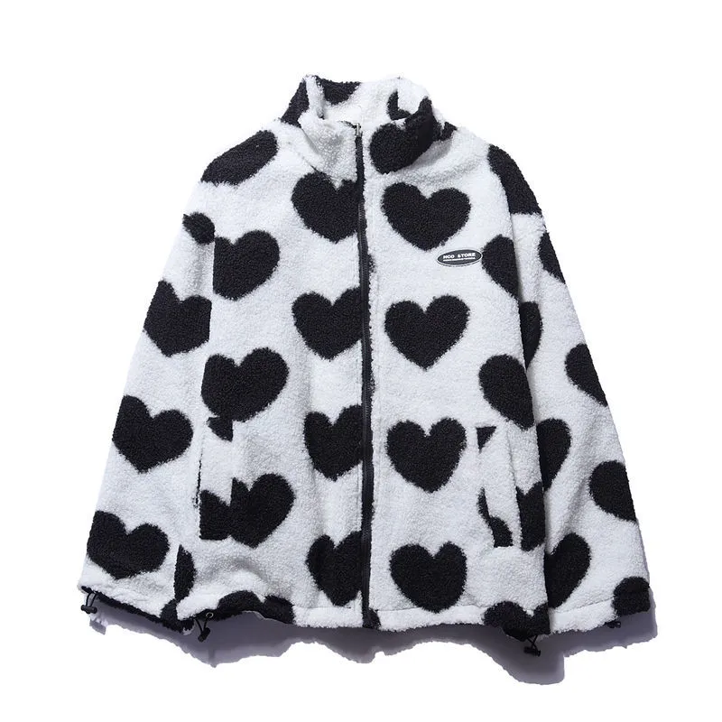 Maisie | Double-Sided Heart Coat - Unique Collection