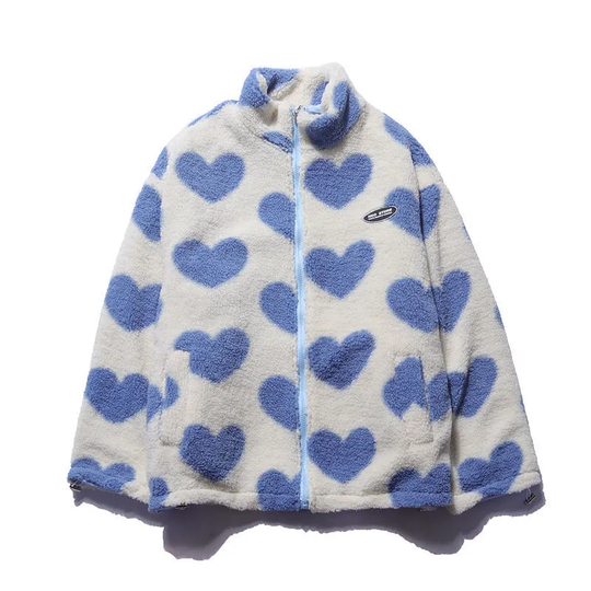 Maisie | Double-Sided Heart Coat - Unique Collection