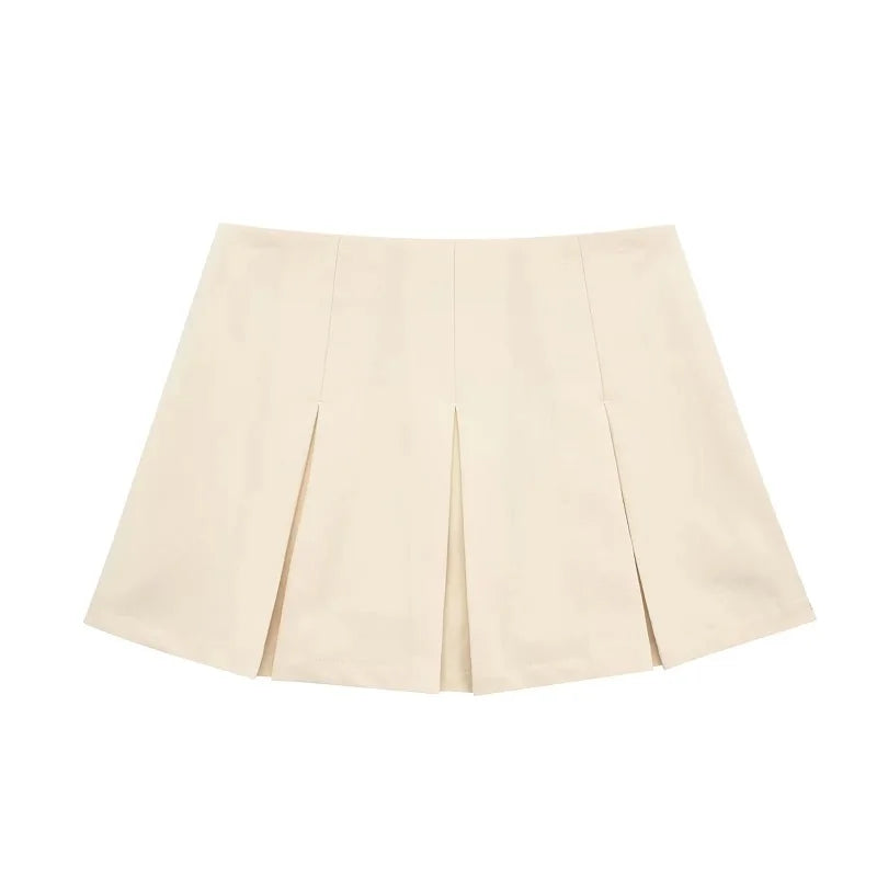 Autumn | Chic Pleated Skirt