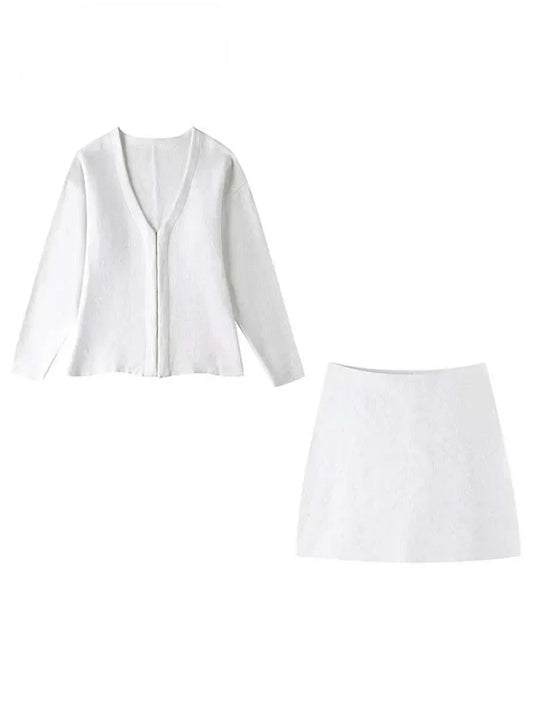 Leni - Blazer & Skirt Two-Piece Set