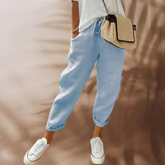 Monique - Linen Trousers