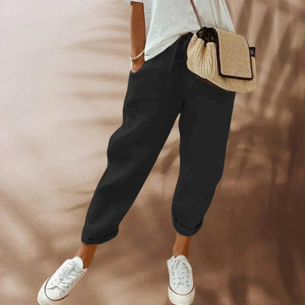 Monique - Linen Trousers