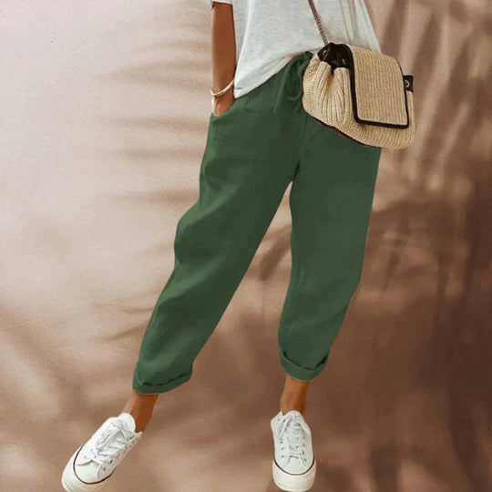 Monique - Linen Trousers