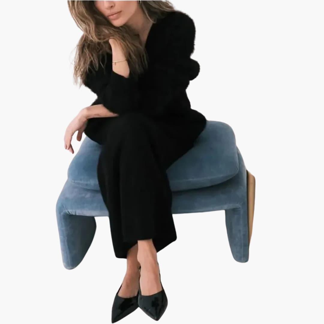 Cashmere Cardigan for Women - Soft Knit with Front Pockets - IsabellaMae