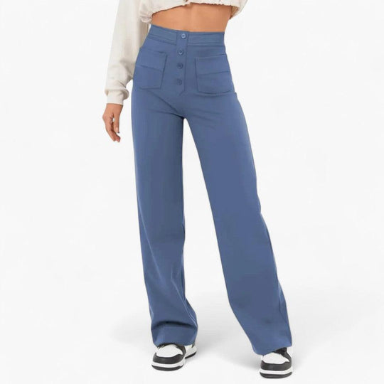 Elasticated Waist Trousers for Women - Comfortable Shaping Fit