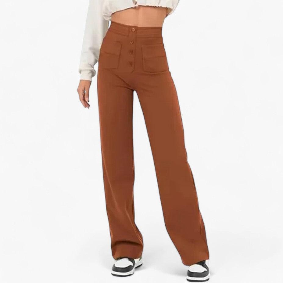 Elasticated Waist Trousers for Women - Comfortable Shaping Fit