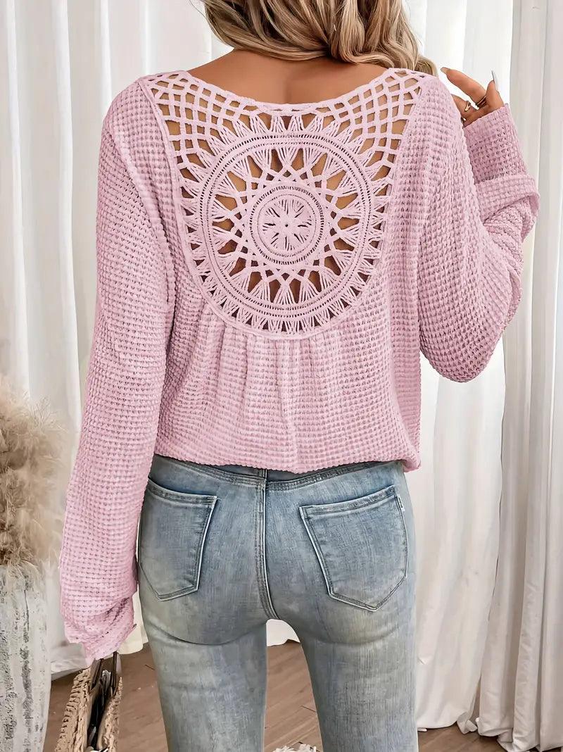 Becky - Elegant V-neck Sweater