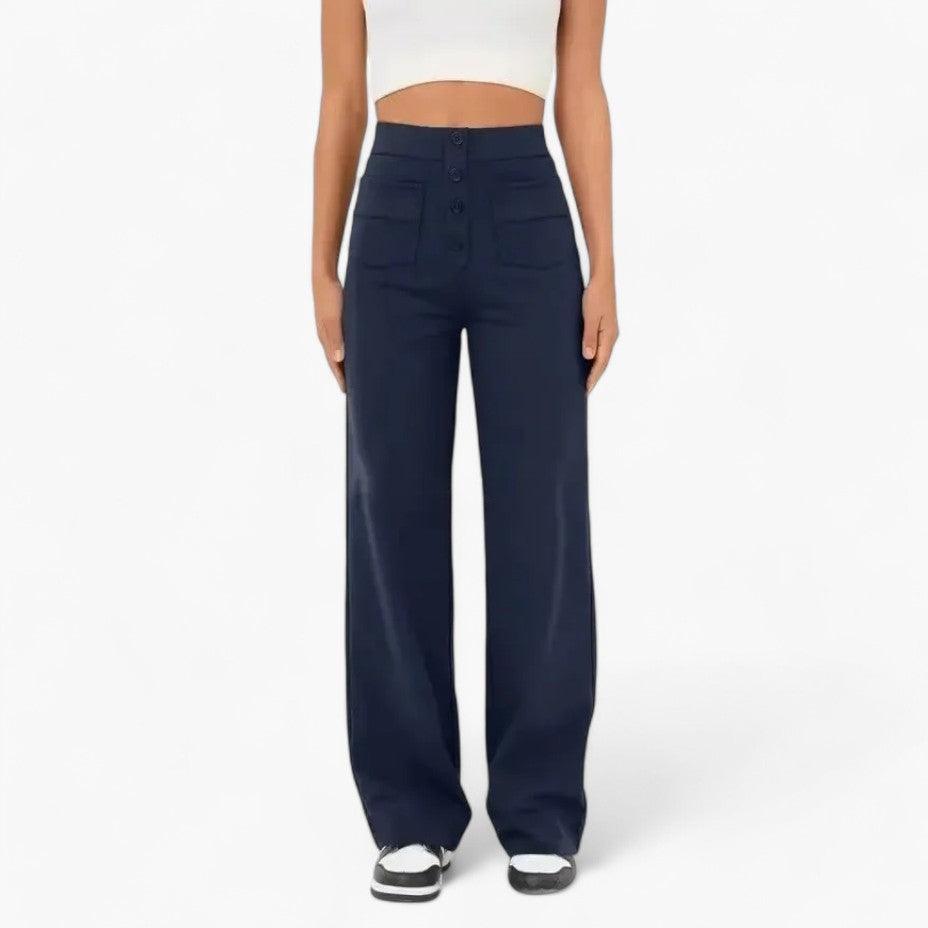 Elasticated Waist Trousers for Women - Comfortable Shaping Fit