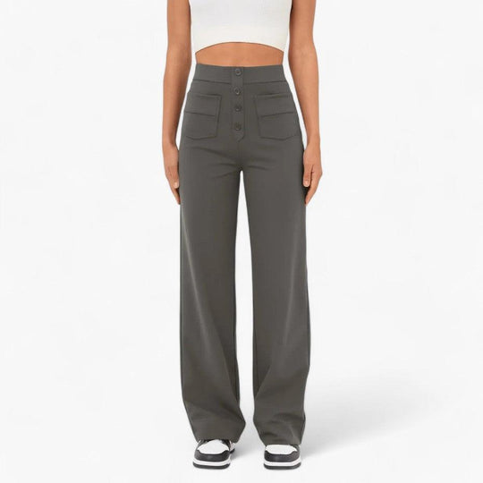 Elasticated Waist Trousers for Women - Comfortable Shaping Fit