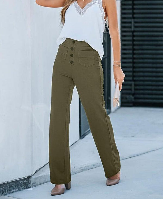 Megan - Comfy Elastic Pants