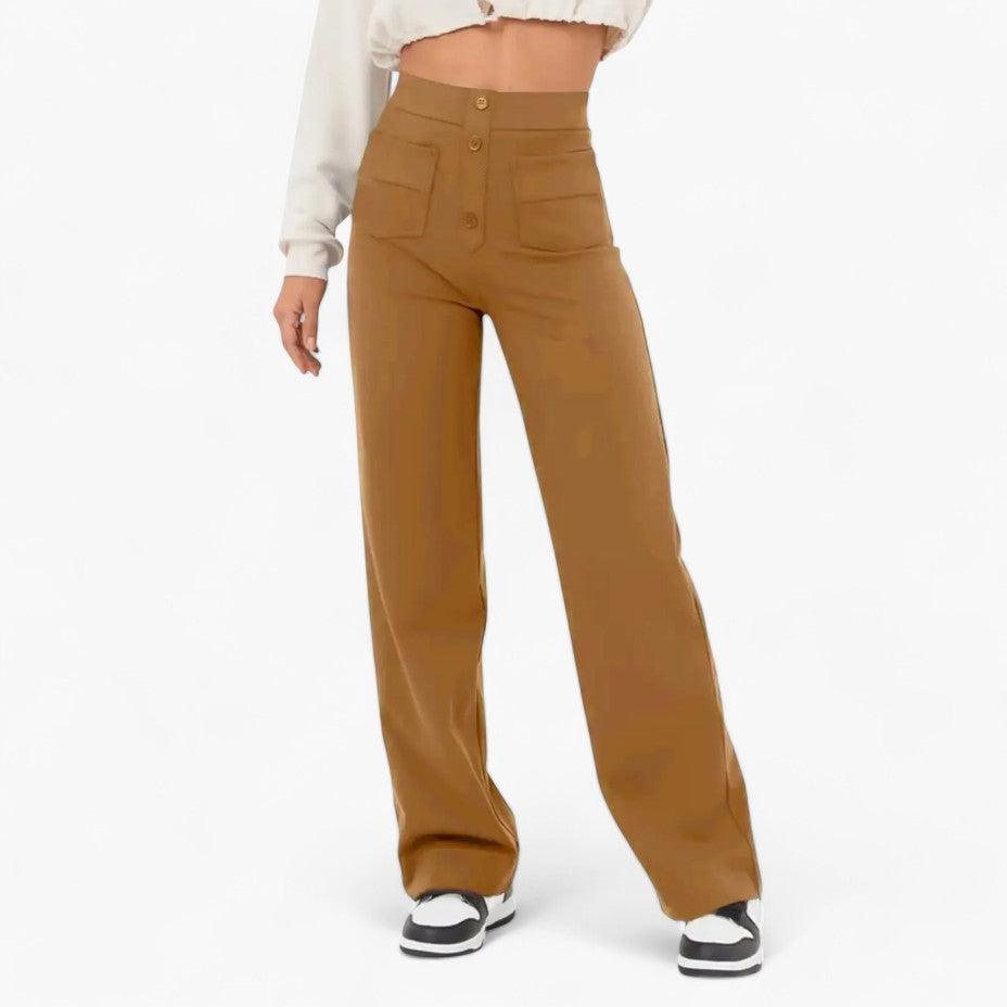 Elasticated Waist Trousers for Women - Comfortable Shaping Fit