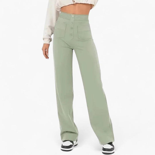 Elasticated Waist Trousers for Women - Comfortable Shaping Fit
