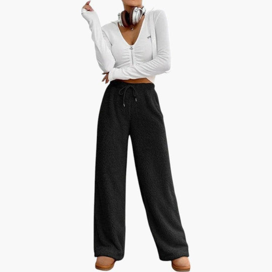 Soft Lounge Joggers for Women - Relaxed Fit with Pockets