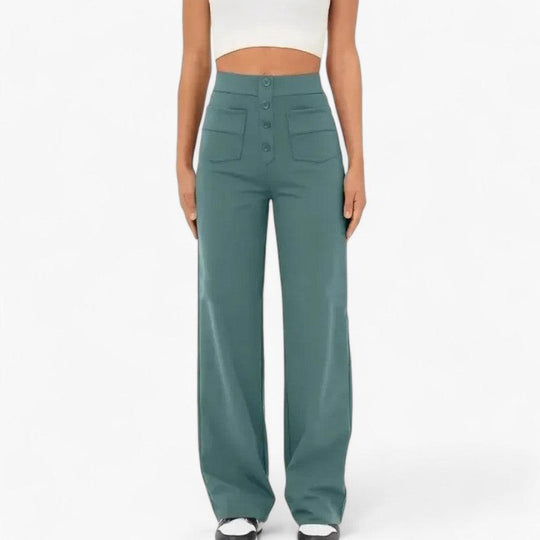 Elasticated Waist Trousers for Women - Comfortable Shaping Fit