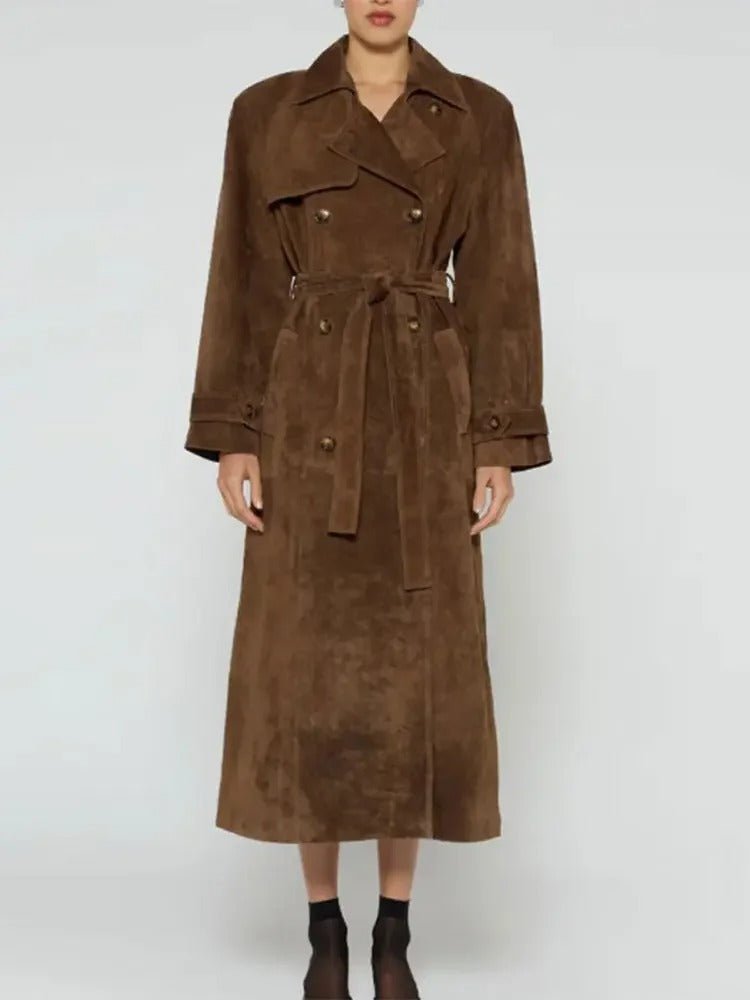 Ivy - Refined Suede Coat