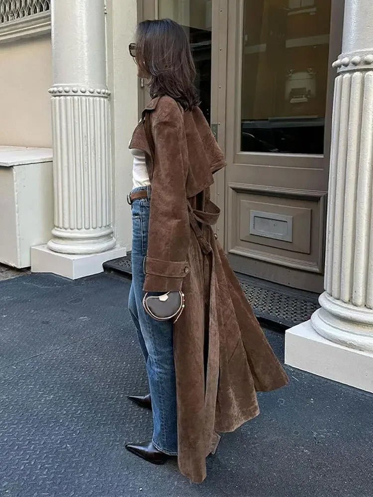 Ivy - Refined Suede Coat